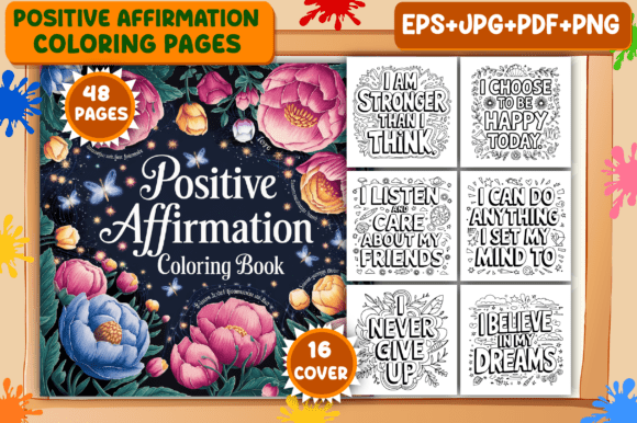 Download Positive Affirmation Coloring Pages - Positive affirmation coloring pages Collection
