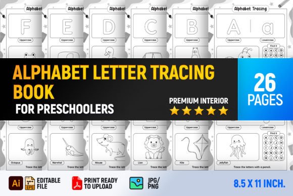 Download Alphabet Letter Tracing Book - Premium Resources
