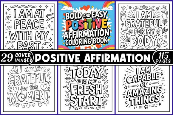 Download Positive Affirmation Coloring Pages - Positive affirmation coloring pages Collection