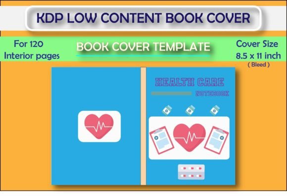 Download Health Care Notebook for KDP Low Content - Low content Collection