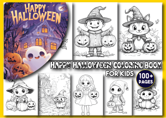 Download Happy Halloween Coloring Book for Kids - Happy halloween Collection
