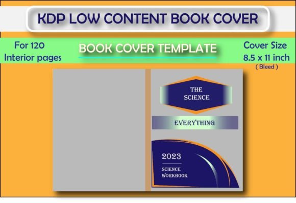 Download Book Cover Template for KDP Low Content - Low content Collection