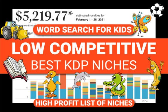 Download BEST KDP LOW CONTENT WORD SEARCH NICHES - Low content Collection