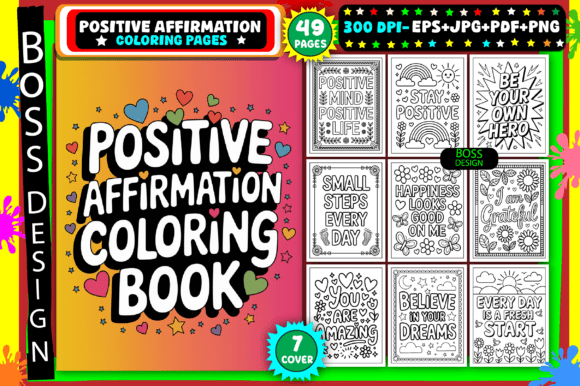 Download Positive Affirmation Coloring Pages - Positive affirmation coloring pages Collection