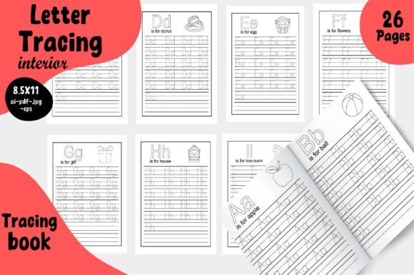 Download Letter Tracing Book - Premium Bundle