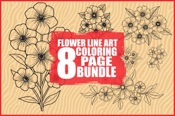 Download Hand Drawn Floral Coloring Pages - Premium Resources