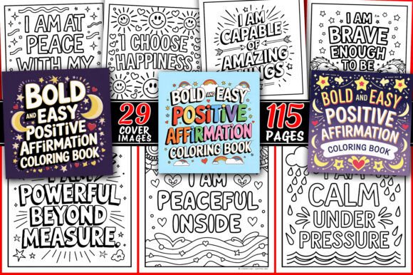 Download Positive Affirmation Coloring Pages - Positive affirmation coloring pages Collection