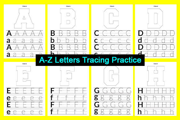 Download ABC Handwriting Tracing Book a-Z - Tracing book Collection