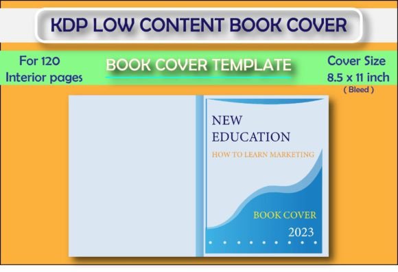 Download KDP Low Content Book Cover Template - Low content Collection
